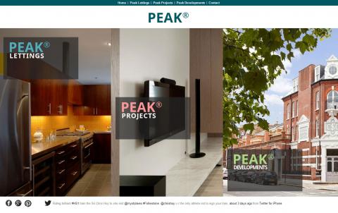 Peak Property Website Design