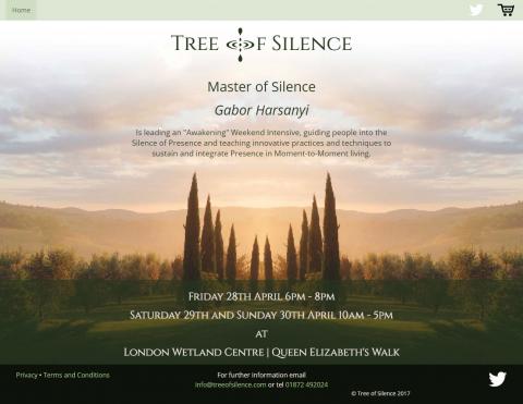 Website Design for Tree of Silence