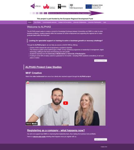 Alphas Online Graduate Application System