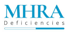 MHRA Deficiencies Logo